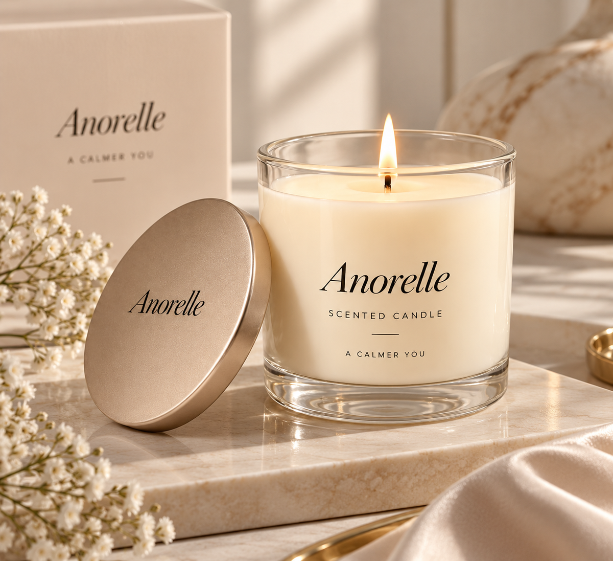 Anorelle Geurkaars — A Calmer You